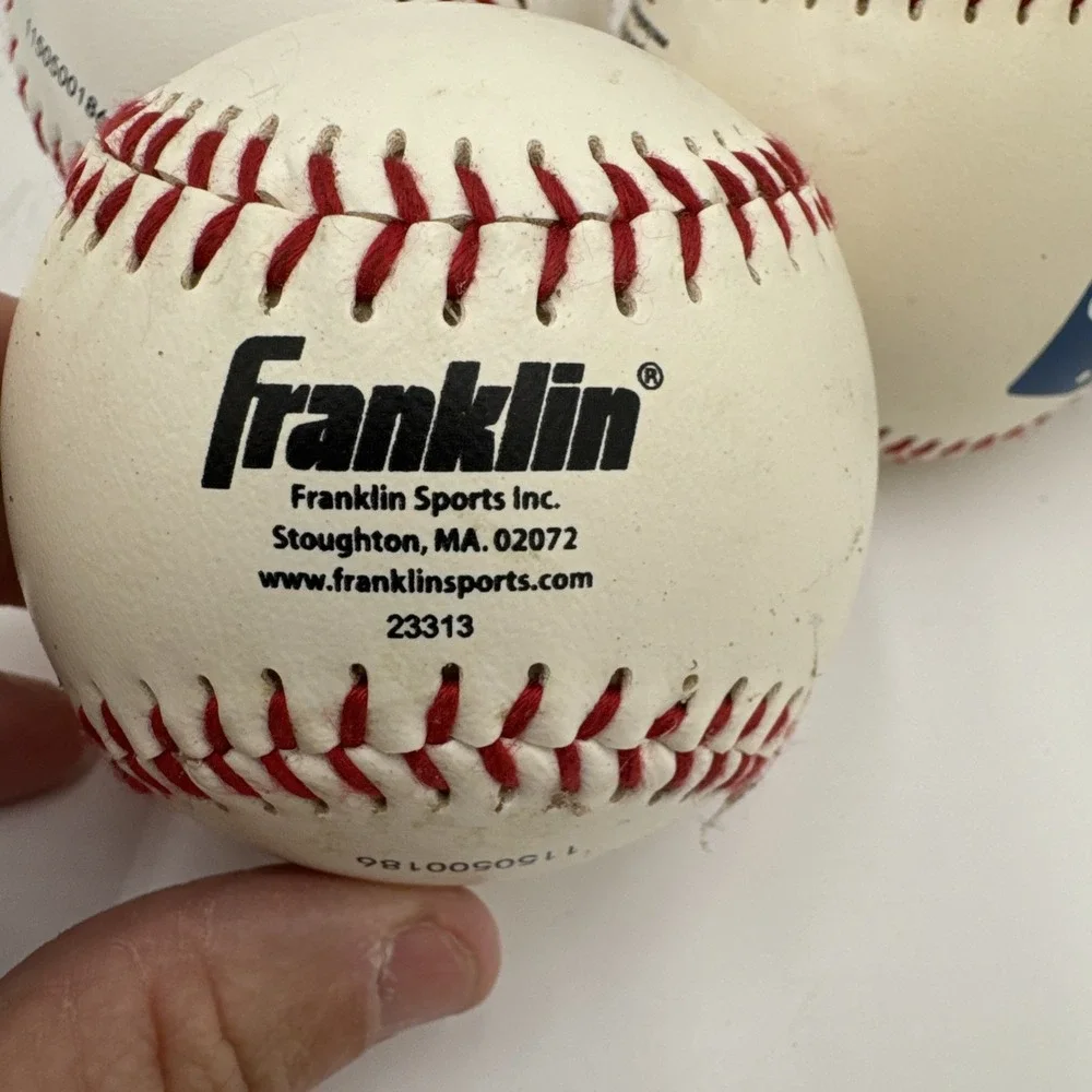 Franklin Soft Strike Teeball Pack Of 4 Slightly Used